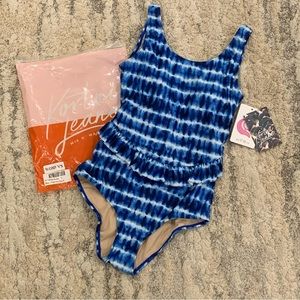 KJ Skirted One Piece NWT S